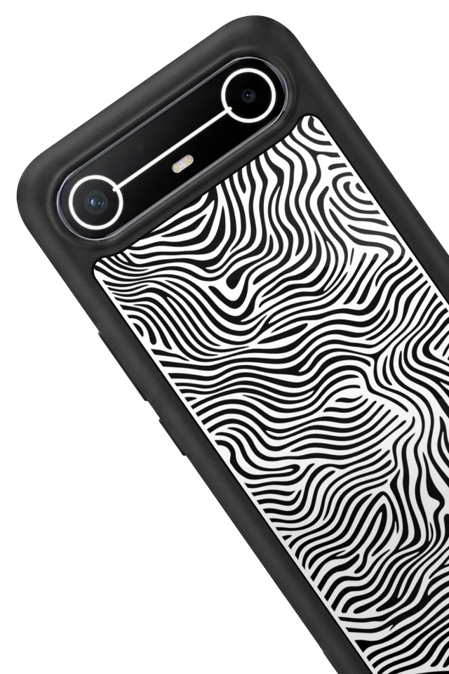 Tecno Spark Slim 5G Uyumlu Çizgi Sanatı Tasarımlı Glossy Premium Kılıf