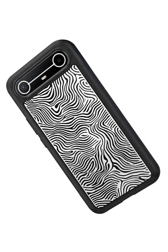 Tecno Spark Slim 5G Uyumlu Çizgi Sanatı Tasarımlı Glossy Premium Kılıf