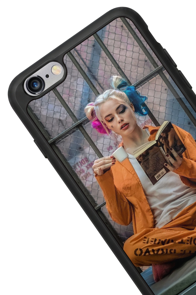 iPhone 6 Plus Uyumlu HarleyQueen Tasarımlı Glossy Premium Kılıf