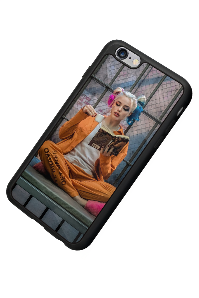 iPhone 6 Plus Uyumlu HarleyQueen Tasarımlı Glossy Premium Kılıf