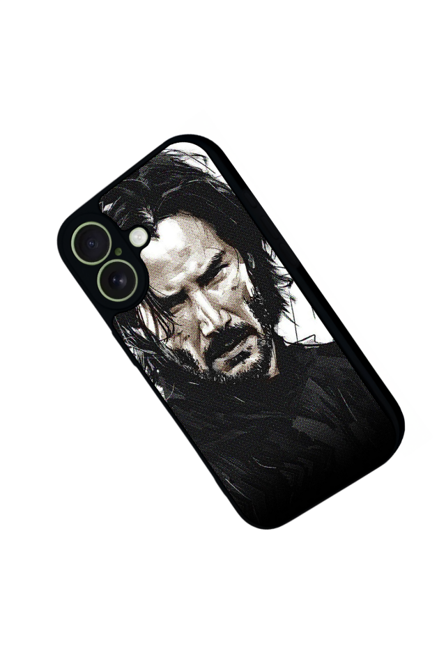 iPhone 17 Uyumlu JohnWick Tasarımlı Glossy Premium Kılıf