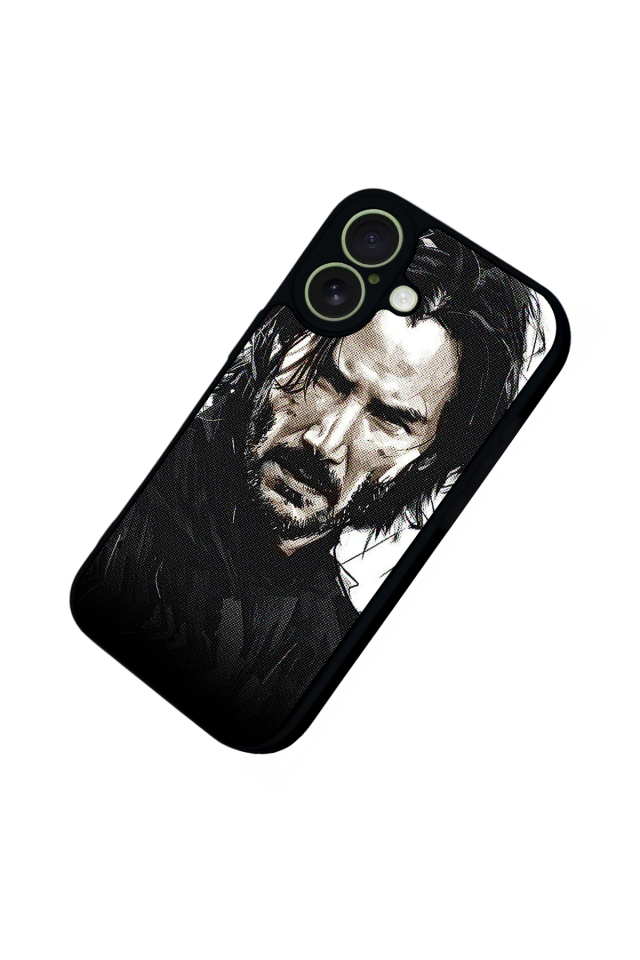 iPhone 17 Uyumlu JohnWick Tasarımlı Glossy Premium Kılıf