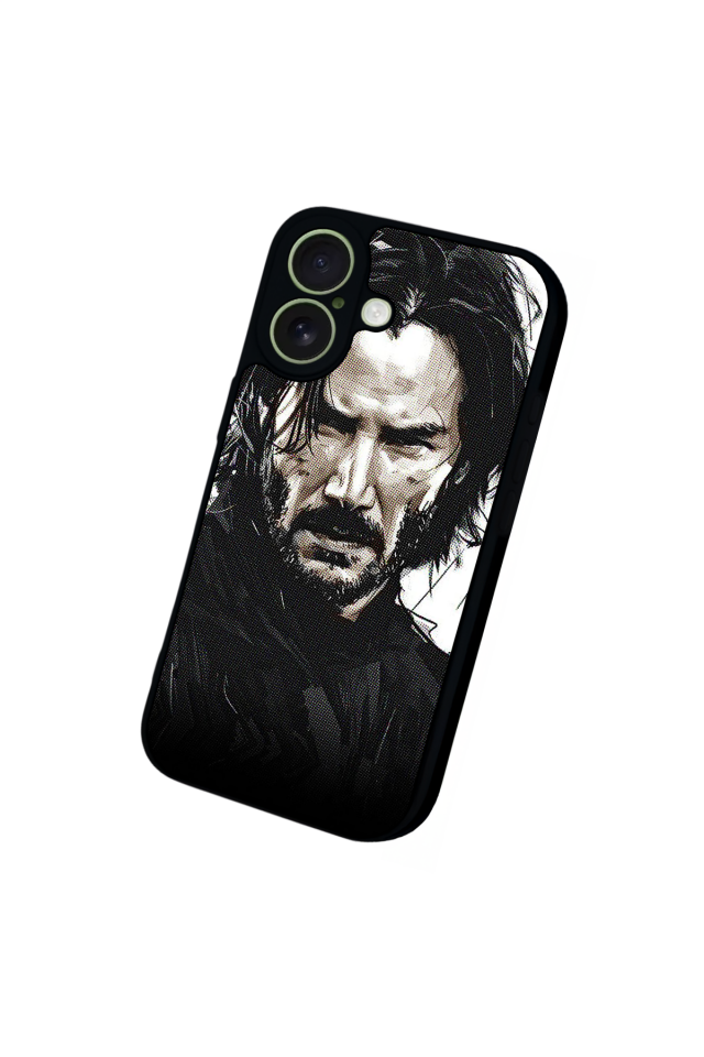 iPhone 17 Uyumlu JohnWick Tasarımlı Glossy Premium Kılıf