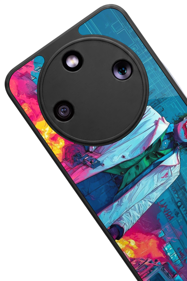 Honor Magic 8 Lite Uyumlu Joker Tasarımlı Glossy Premium Kılıf