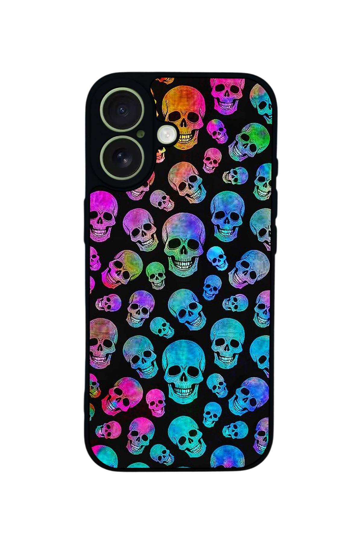 iPhone 17 Uyumlu KuruKafa Tasarımlı Glossy Premium Kılıf