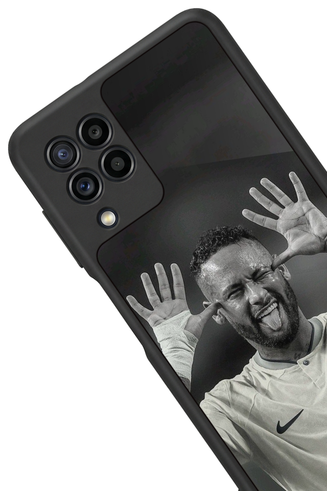 Samsung Galaxy M22 Uyumlu Neymar Tasarımlı Glossy Premium Kılıf