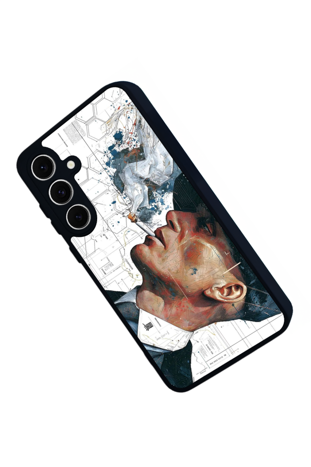 Samsung Galaxy A16 Uyumlu Peaky Blinders Tasarımlı Glossy Premium Kılıf