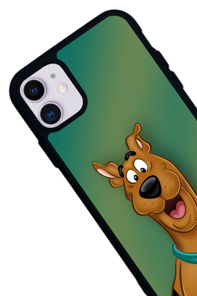 iPhone 11 Uyumlu Scooby Doo Tasarımlı Glossy Premium Kılıf