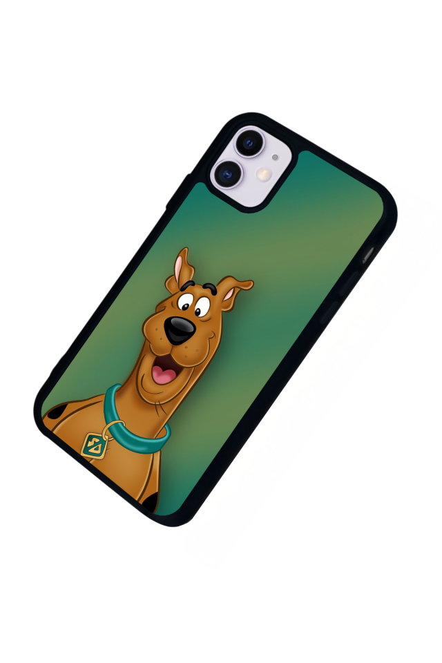 iPhone 11 Uyumlu Scooby Doo Tasarımlı Glossy Premium Kılıf