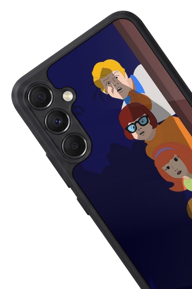 Samsung Galaxy M34 Uyumlu Scooby Doo Tasarımlı Glossy Premium Kılıf