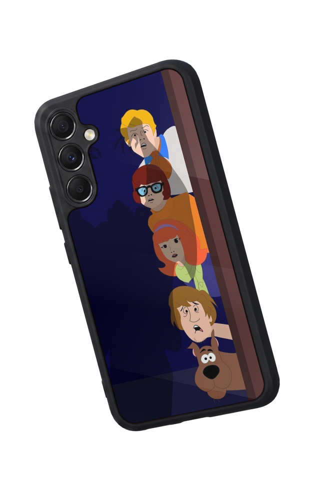 Samsung Galaxy M34 Uyumlu Scooby Doo Tasarımlı Glossy Premium Kılıf