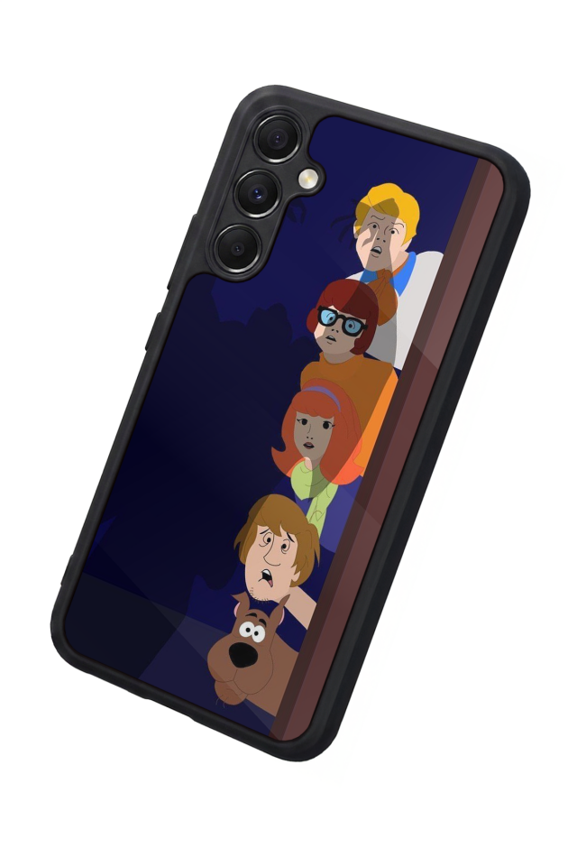 Samsung Galaxy M34 Uyumlu Scooby Doo Tasarımlı Glossy Premium Kılıf