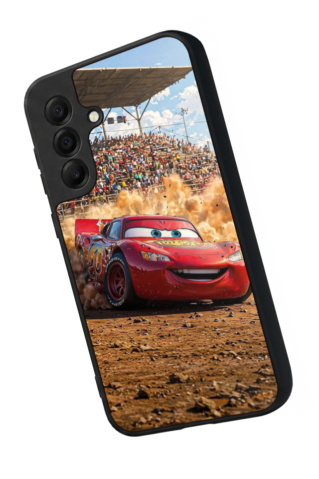 Samsung Galaxy A17 Uyumlu Şimsek McQueen Tasarımlı Glossy Premium Kılıf