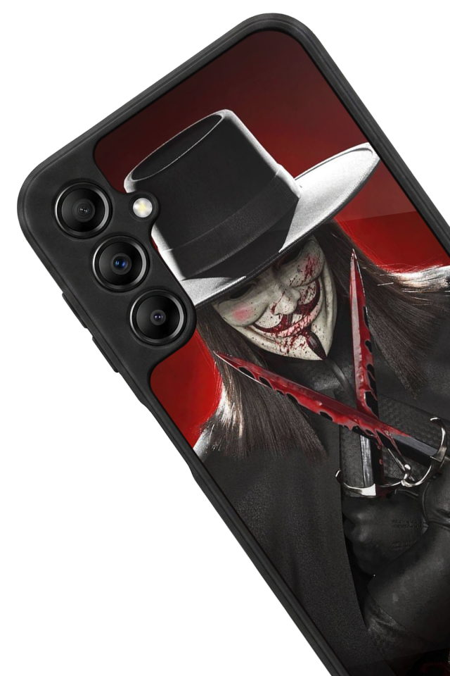 Samsung Galaxy A14 Uyumlu Vendetta Tasarımlı Glossy Premium Kılıf