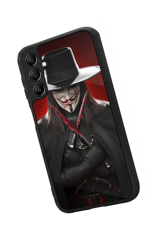 Samsung Galaxy A14 Uyumlu Vendetta Tasarımlı Glossy Premium Kılıf