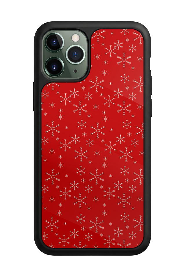 iPhone 11 Pro Max Uyumlu Yilbasi Christmas Tasarımlı Glossy Premium Kılıf