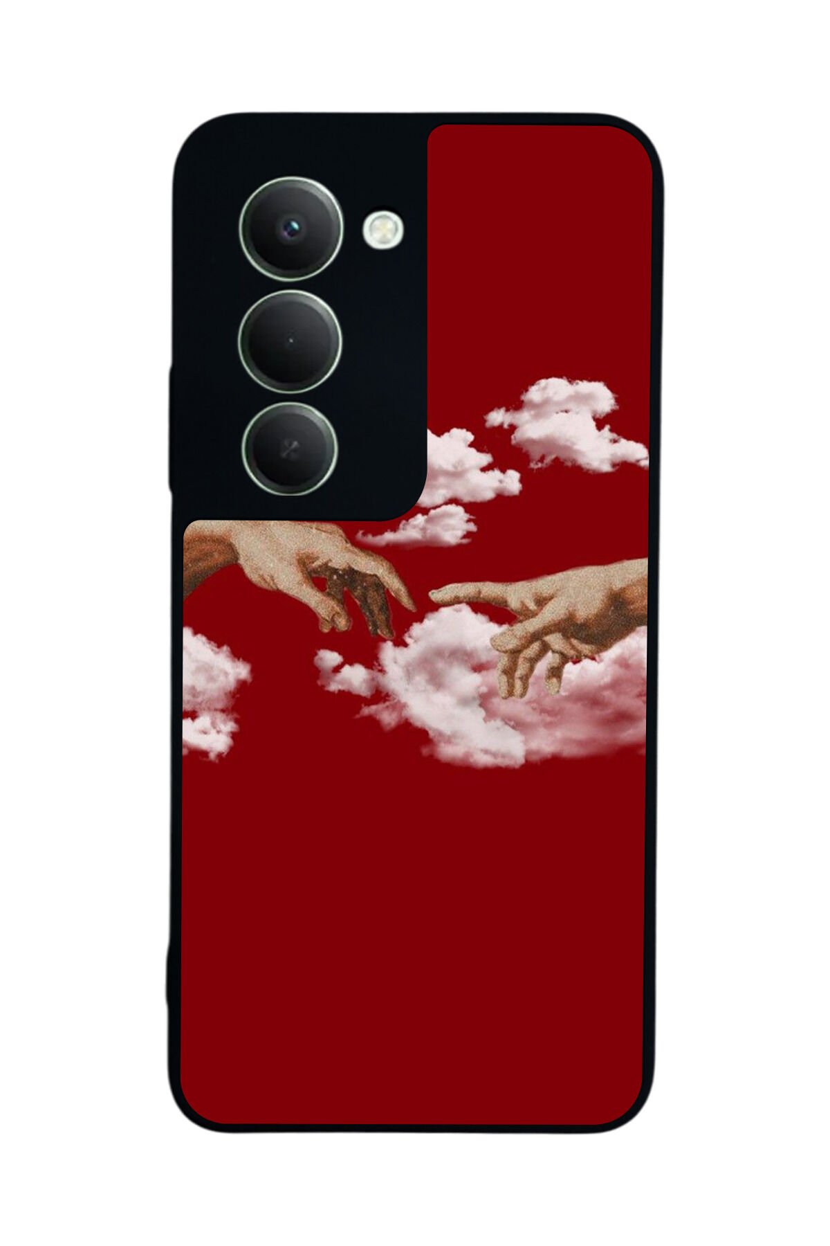 Xiaomi Redmi 15 5G Uyumlu Kirmizi Tasarımlı Glossy Premium Kılıf