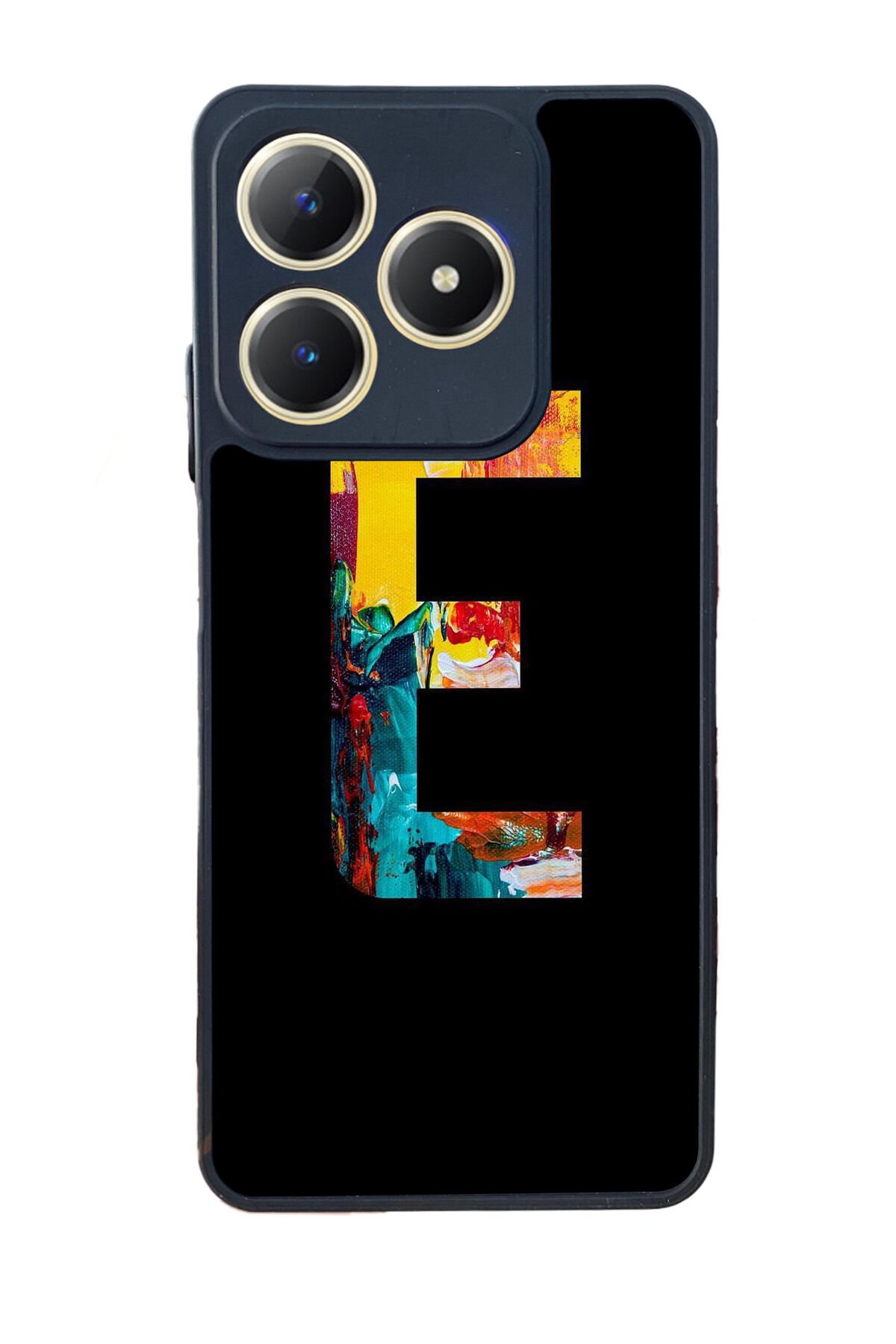 Realme C63 Mat Uyumlu Siyah Kılıf – Yumuşak Silikon, Koruyucu, Şok Emici Kapak