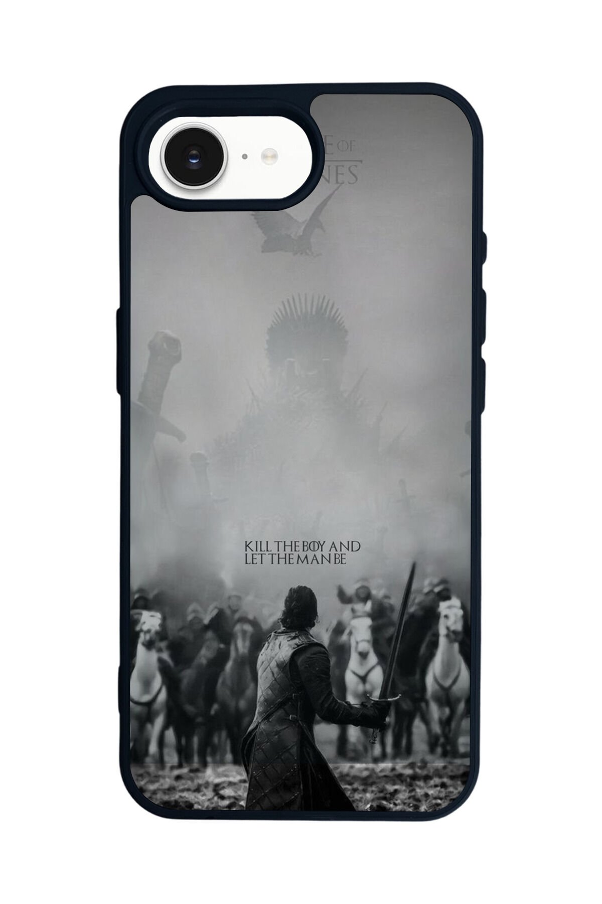 iPhone 16E Uyumlu GameOfThrones Tasarımlı Glossy Premium Kılıf
