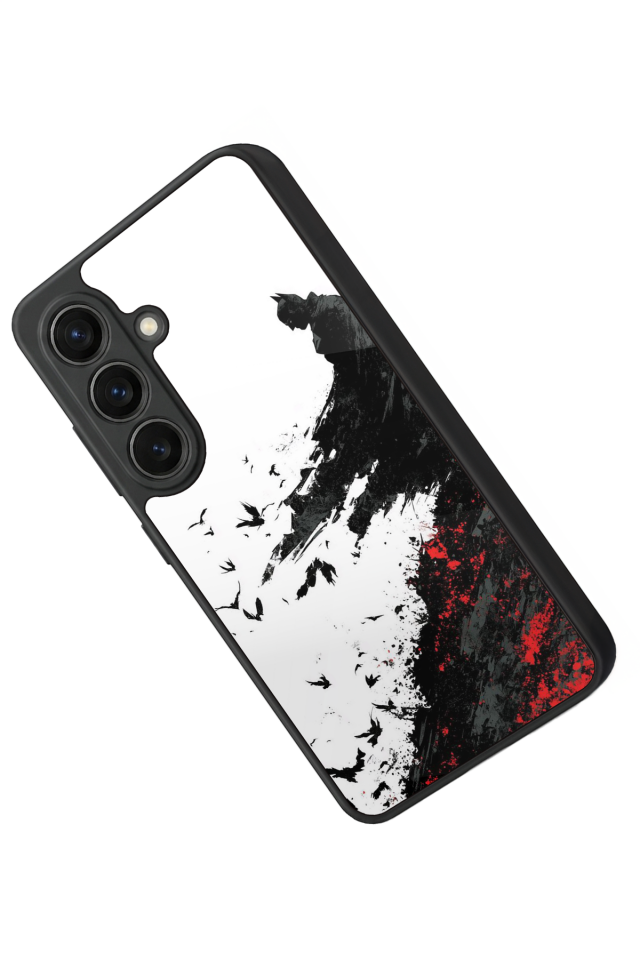 Samsung Galaxy S26 Uyumlu Batman Tasarımlı Glossy Premium Kılıf
