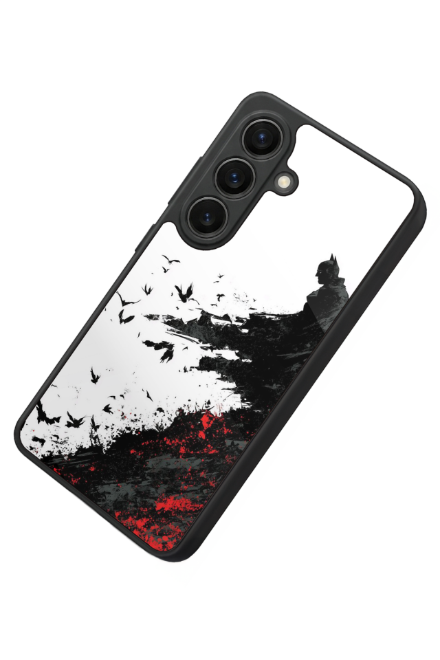 Samsung Galaxy S26 Uyumlu Batman Tasarımlı Glossy Premium Kılıf