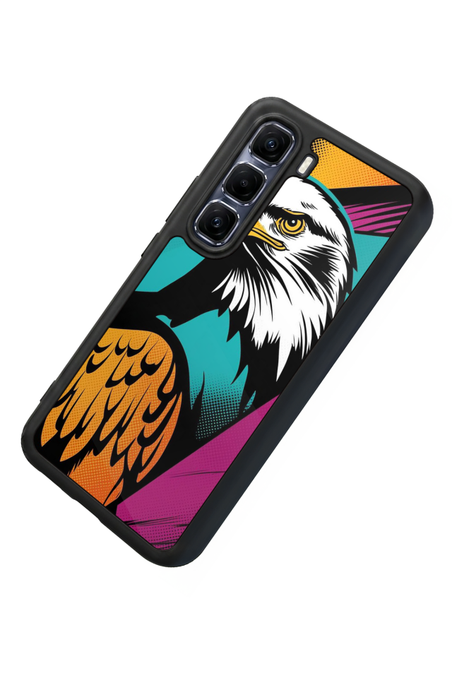 Infinix Hot 60 Pro Plus Uyumlu Besiktas Tasarımlı Glossy Premium Kılıf