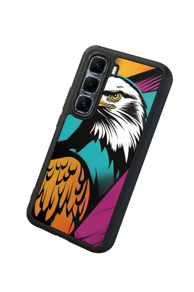 Infinix Hot 60 Pro Plus Uyumlu Besiktas Tasarımlı Glossy Premium Kılıf