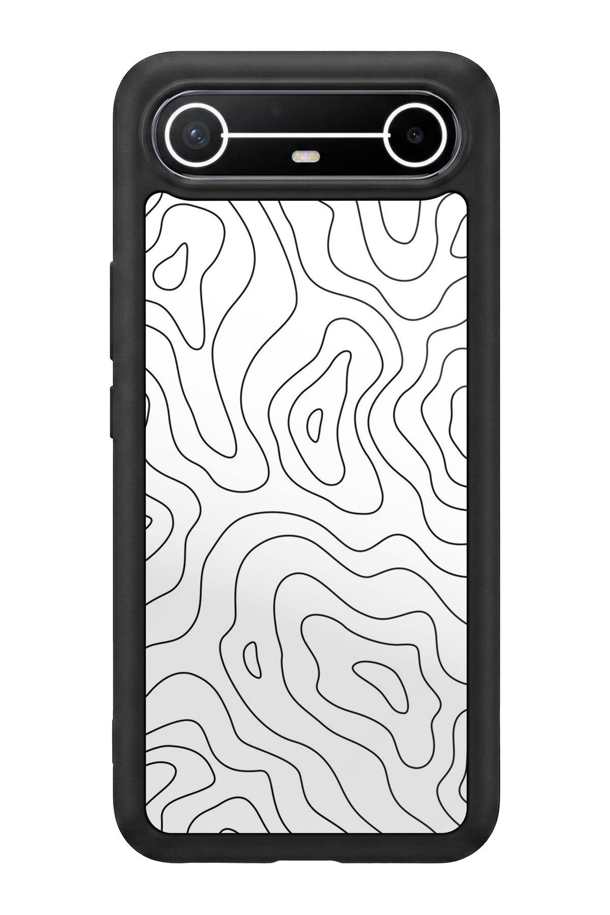 Tecno Spark Slim 5G Uyumlu Çizgi Sanatı Tasarımlı Glossy Premium Kılıf