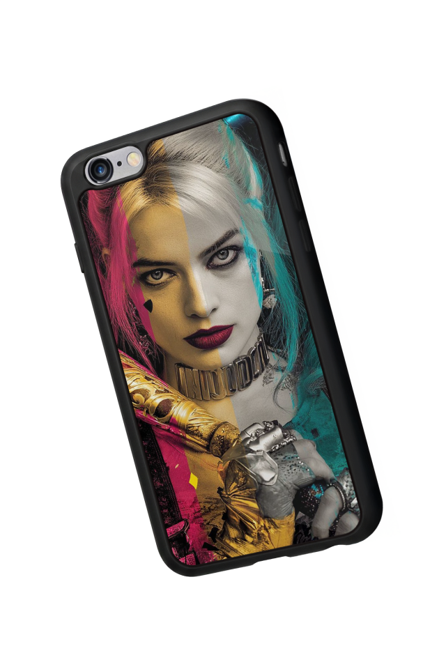 iPhone 6 Plus Uyumlu HarleyQueen Tasarımlı Glossy Premium Kılıf