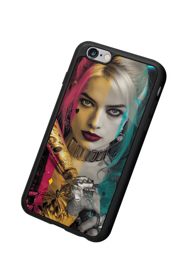 iPhone 6 Plus Uyumlu HarleyQueen Tasarımlı Glossy Premium Kılıf