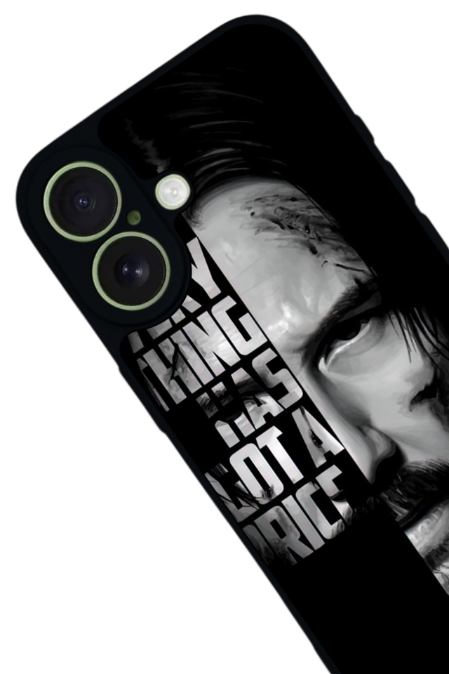 iPhone 17 Uyumlu JohnWick Tasarımlı Glossy Premium Kılıf