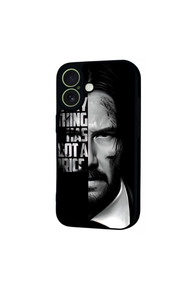 iPhone 17 Uyumlu JohnWick Tasarımlı Glossy Premium Kılıf