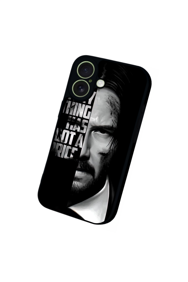 iPhone 17 Uyumlu JohnWick Tasarımlı Glossy Premium Kılıf