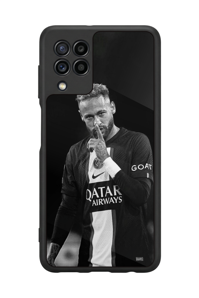 Samsung Galaxy M22 Uyumlu Neymar Tasarımlı Glossy Premium Kılıf