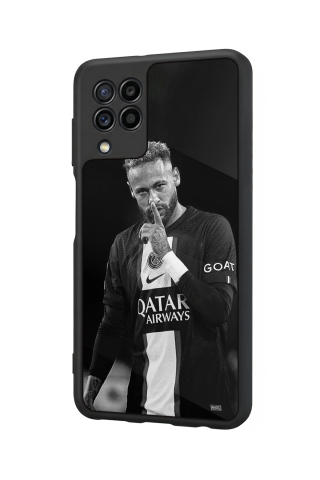 Samsung Galaxy M22 Uyumlu Neymar Tasarımlı Glossy Premium Kılıf