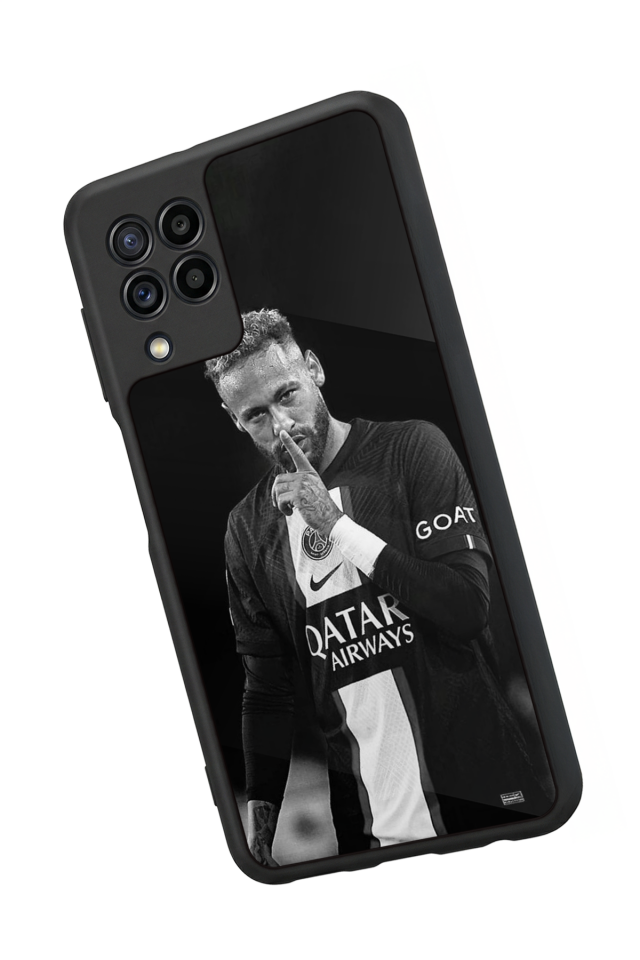 Samsung Galaxy M22 Uyumlu Neymar Tasarımlı Glossy Premium Kılıf