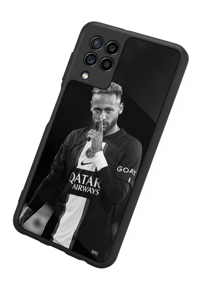 Samsung Galaxy M22 Uyumlu Neymar Tasarımlı Glossy Premium Kılıf