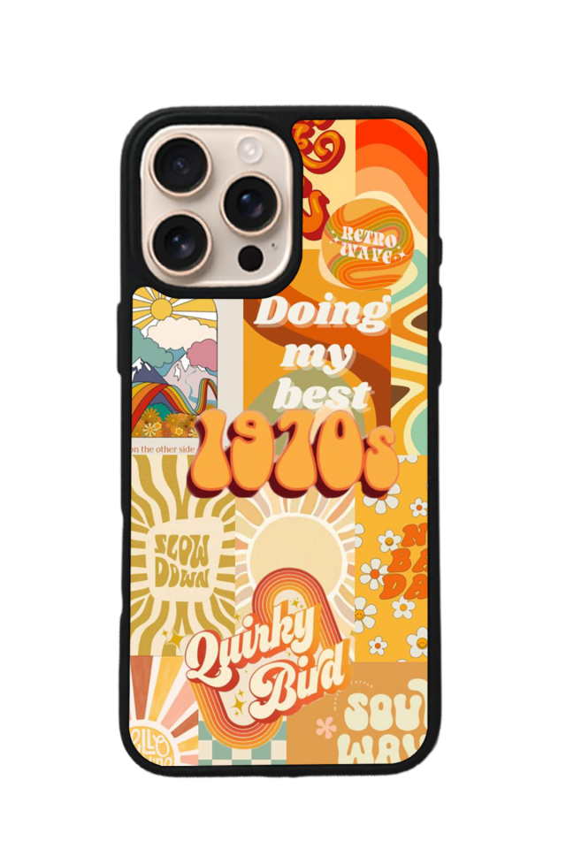 iPhone 14 Pro Uyumlu Poster Tasarımlı Glossy Premium Kılıf