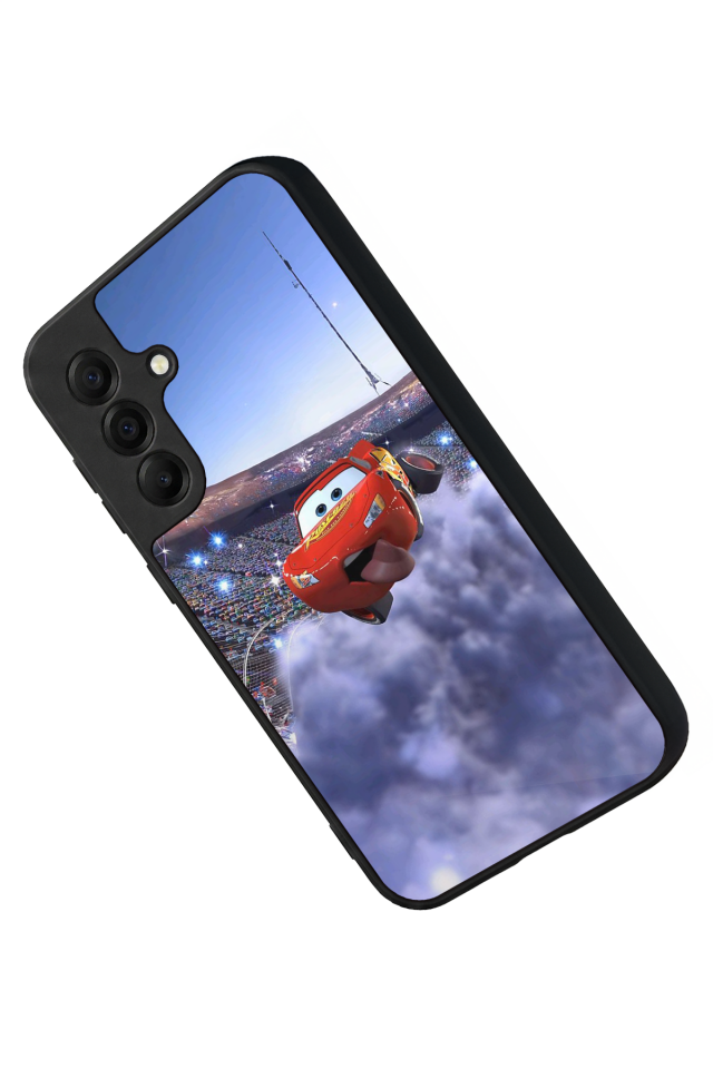Samsung Galaxy A17 Uyumlu Şimsek McQueen Tasarımlı Glossy Premium Kılıf
