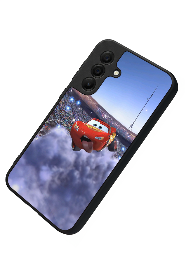 Samsung Galaxy A17 Uyumlu Şimsek McQueen Tasarımlı Glossy Premium Kılıf