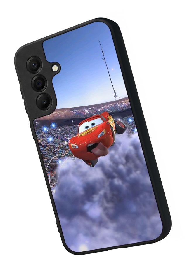 Samsung Galaxy A17 Uyumlu Şimsek McQueen Tasarımlı Glossy Premium Kılıf