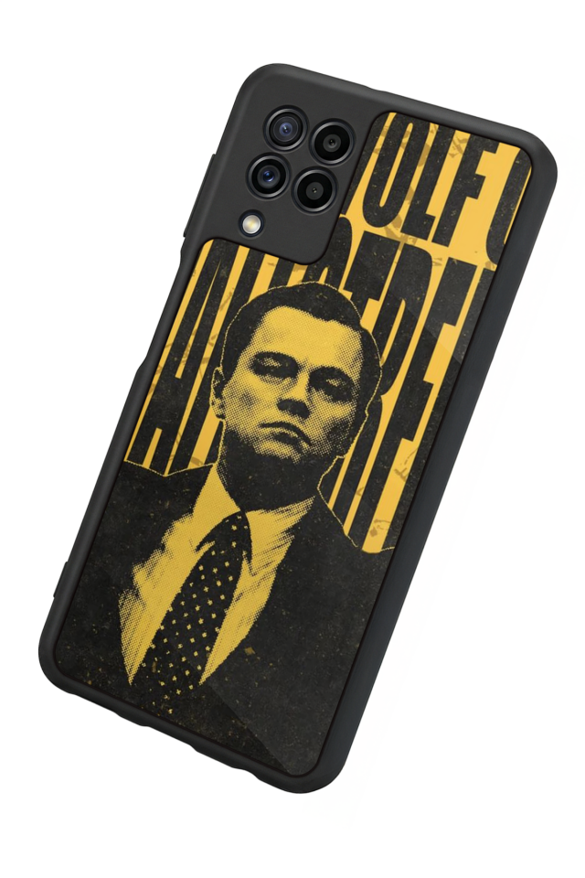 Samsung Galaxy M32 Uyumlu TheWolf Tasarımlı Glossy Premium Kılıf