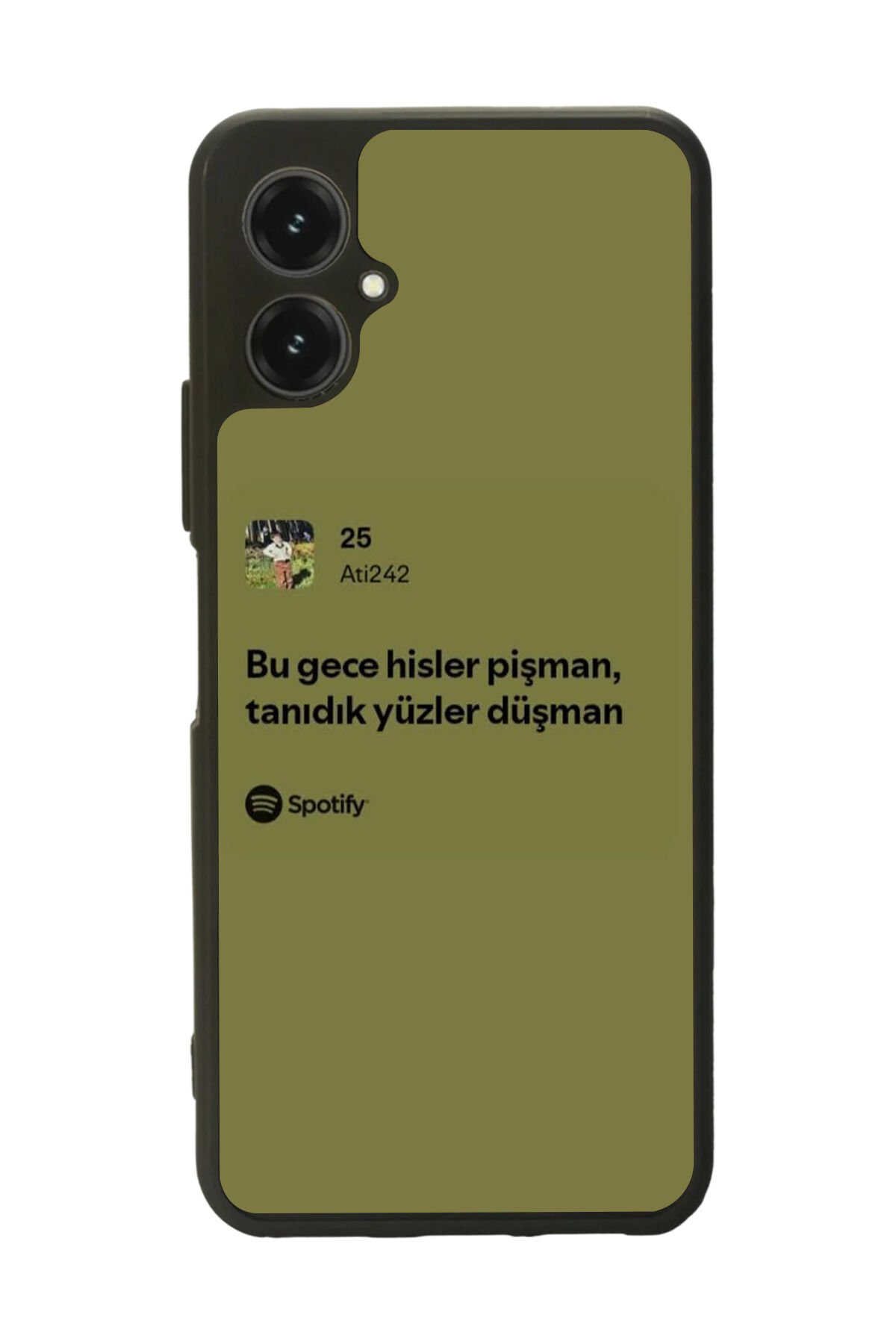 Omix X5 Uyumlu Sarki Sozleri Tasarımlı Glossy Premium Kılıf
