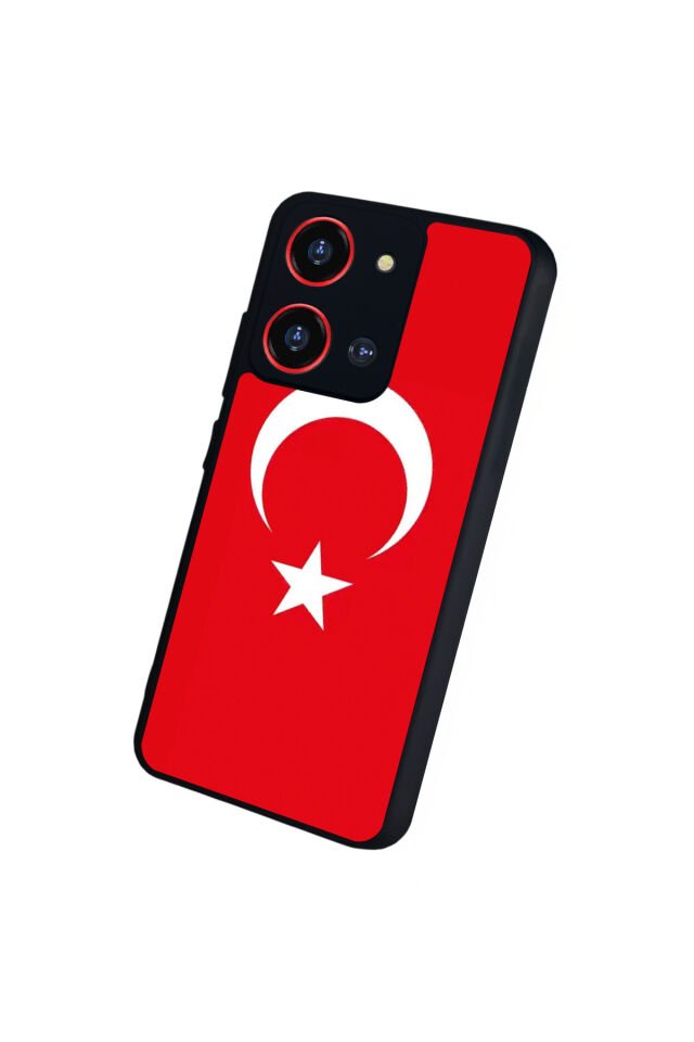 Reeder S19 Max Pro S 108MP Uyumlu TurkBayragi Tasarımlı Glossy Premium Kılıf