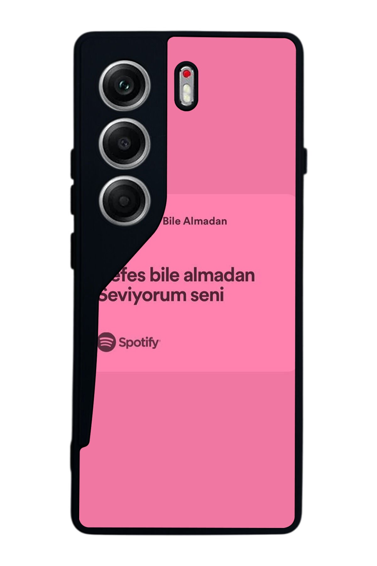 Tecno Camon 40 Uyumlu Sarki Sozleri Tasarımlı Glossy Premium Kılıf