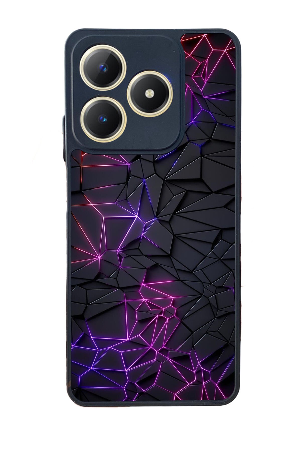 Realme C63 Mat Uyumlu Siyah Kılıf – Yumuşak Silikon, Koruyucu, Şok Emici Kapak