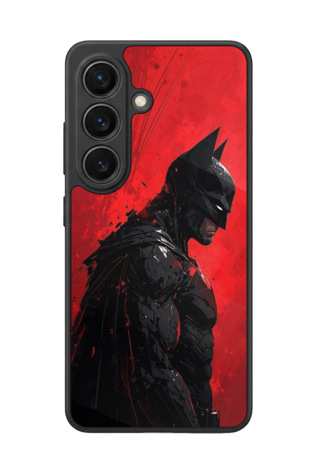 Samsung Galaxy S26 Uyumlu Batman Tasarımlı Glossy Premium Kılıf
