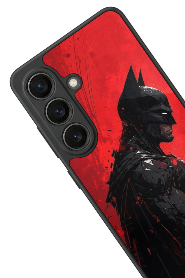 Samsung Galaxy S26 Uyumlu Batman Tasarımlı Glossy Premium Kılıf