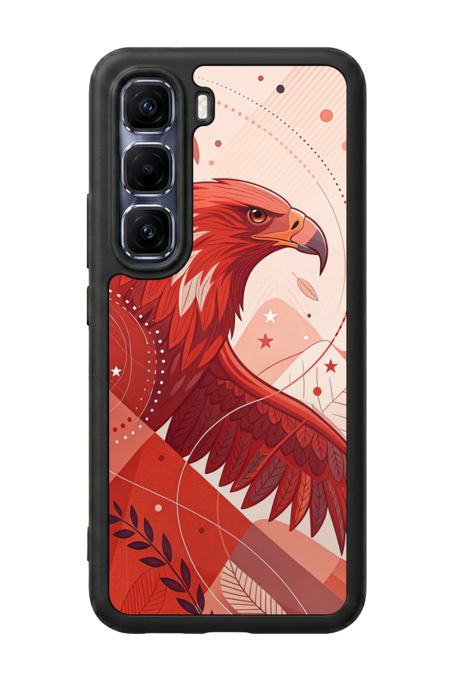 Infinix Hot 60 Pro Plus Uyumlu Besiktas Tasarımlı Glossy Premium Kılıf