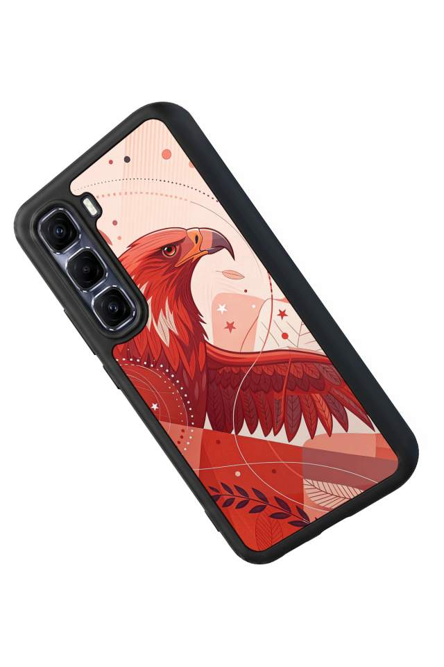 Infinix Hot 60 Pro Plus Uyumlu Besiktas Tasarımlı Glossy Premium Kılıf